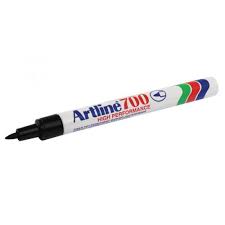 Artline Black Permanent Marker - 400XF