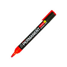 Camlin(red) Permanent Marker with clip