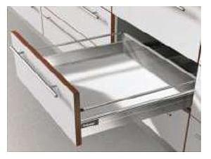 TANDEMBOX PLUS B-HEIGHT GREY STANDARD DRAWER WITH A WEIGHT CAPACITY: 30 Kg FOR A NOMINAL LENGTH OF 500mm
