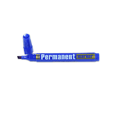 Permanent Marker Blue