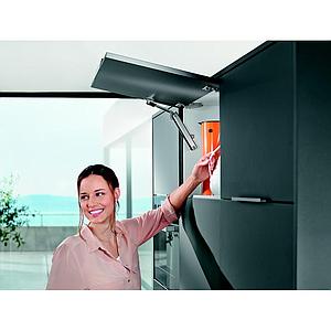 AVENTOS HK-XS STANDARD STAY LIFT FOR WOODEN AND WIDE ALUMINIUM FRONTS FOR FRONT HEIGHTS : 240 - 600 MM AND POWER FACTOR : 500 - 1500