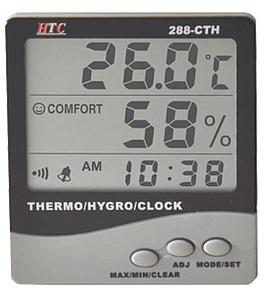 Thermohygrometer 10 to 50 C /20to 99% RH