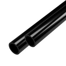 PVC pipe 1 inch 3 feet black