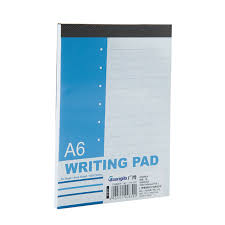 Writing pad books