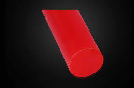 PU RUBBER DIA 30X300mm Color Red