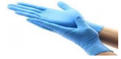 NITRILE EXAMINATION GLOVES SYNTETIC / BLENDED 100NOS PER BOX / SIZE SMALL