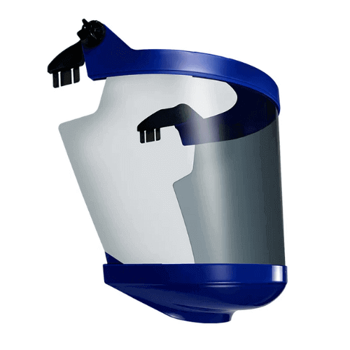 SS9 ARC FLASH FACE SHIELD FOR SLOTTED CAP