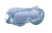 CHEMICAL SPLASH GOGGLE CLEAR POLYCARBONATE LENSE, PVC FRAME WITH VENTILATION HARD COATED PRO VERSION