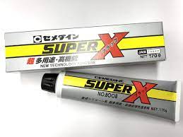 SUPER X NO. 8008 BLACK ADHESIVE