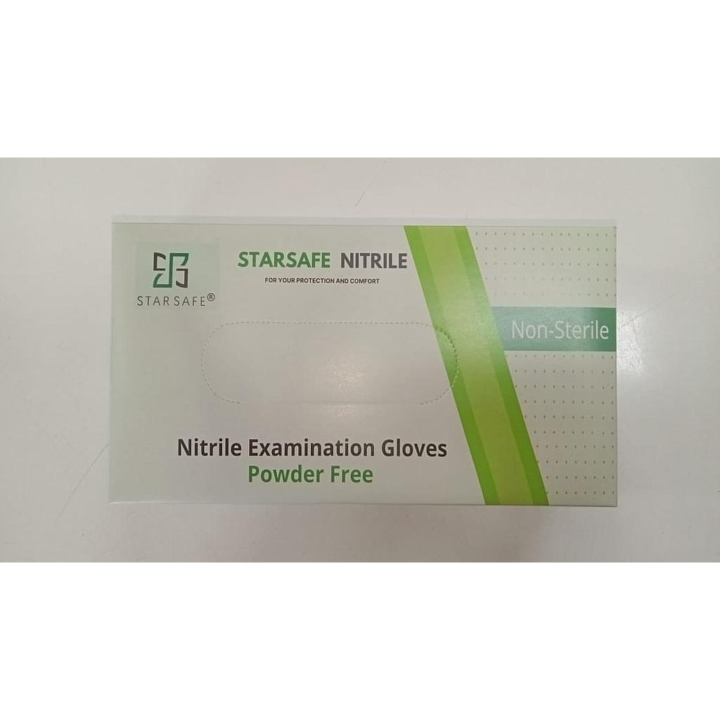 110x60x350 mm self lock nitrile examination gloves Packing box