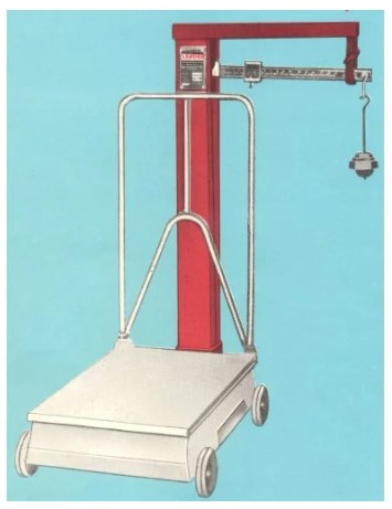 PORTABLE WEIGHING SCALE 500x500mm , Max Weight: 300kg, Min weight: 1kg, Accuracy: 50grm