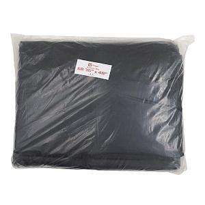 H K Garbage Bag 40 Micron Size 48x60 (Pack of 15 pcs) - Black