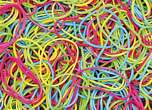 Rubber Band 2.5 inch 100 G