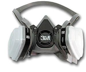 3M 6200 Half Face reusable respirator