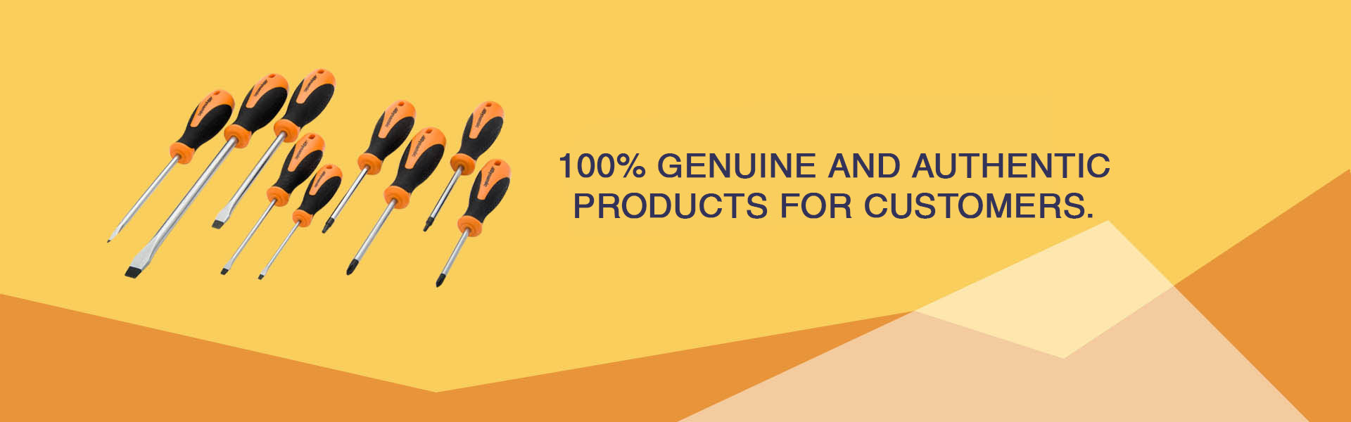 100% Genuine and Authentic Products for customers